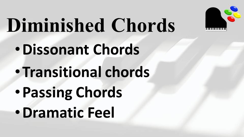 Gospel Progression 1 | Diminished 7th Chords